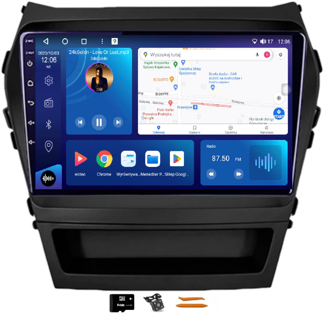 Model XQ8120s 2K | [R-HY-16 ] HYUNDAI SANTA FE 3 III (2012-2018)